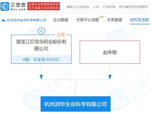 珍寶島參股成立生命科學(xué)公司,注冊(cè)資本2億元